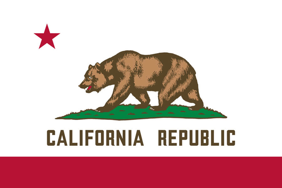 The flag for the California Republic