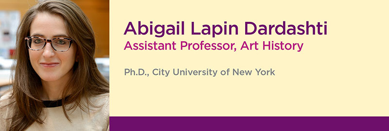 photo of Lapin Dardashti, Assistant Professor of Art