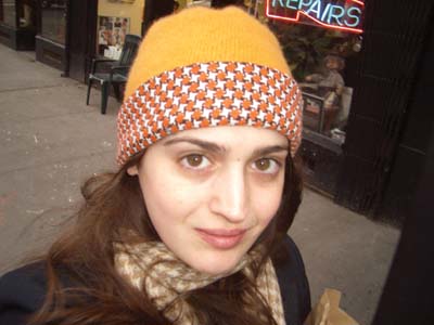 Photo of Suzanne Rivecca wearing a beanie