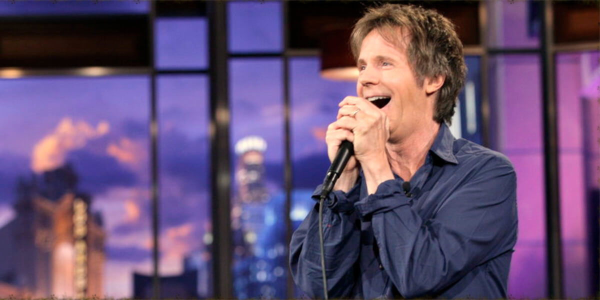 Dana Carvey performing stand-up comedy