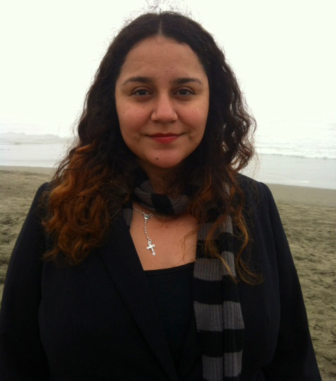 Photo of Marcela Garcia-Castanon at a beach
