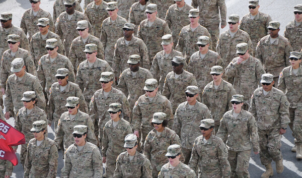 Photo of National Guard soldiers