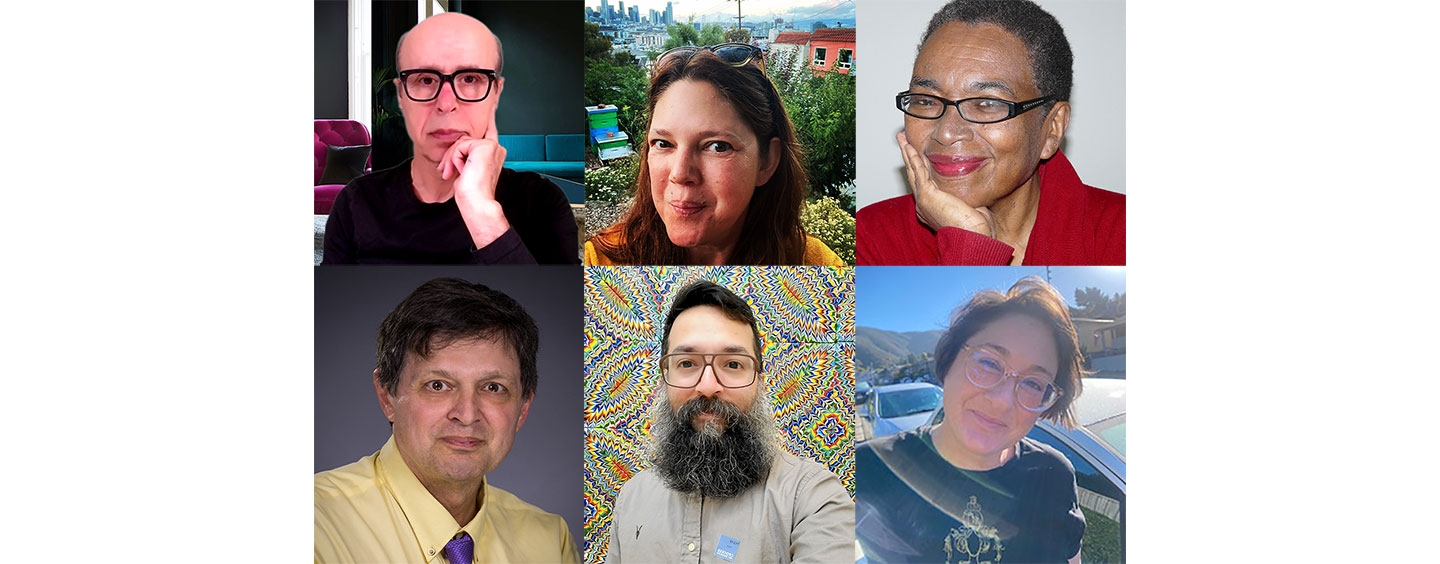 Top row, from left: Hamid Khani, Tara Lockhart, Ayana Aïrakan-Mance. Bottom row, from left: John Holland, Richard Ortiz and Jennifer Waller