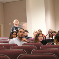 Students in a lecture hall