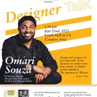 Flyer for Omari Souzsa Talk