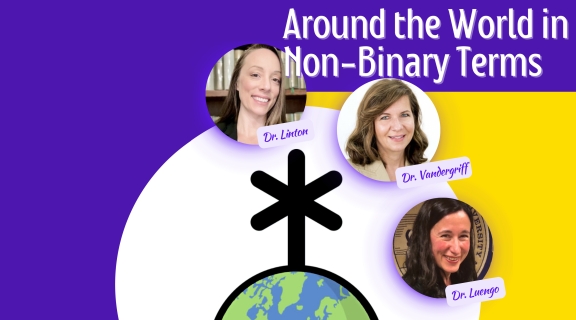 Around the World in Non-Binary Terms with Dr. Linton, Dr. Vandergriff, Dr. Luengo